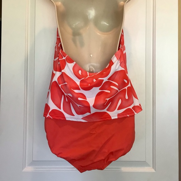 Jantzen Swim Jantzen Classics Tankini Swimsuit 2 Pc Size 8